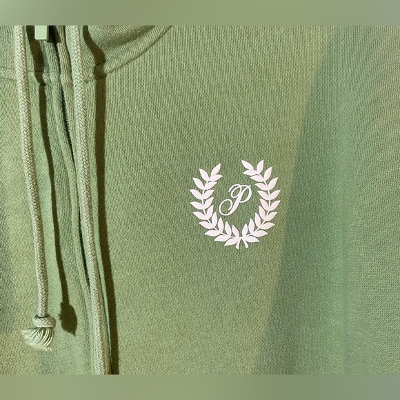 Victoria’s Secret PINK Ivy Full Zip Drawstring Hoodie, Size XS, Pockets - Picture 2 of 9